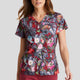 Grey's Anatomy Women's Ella Print Scrub Top