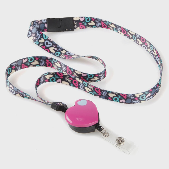 ID Avenue Heartthrob Ribbon Lanyard