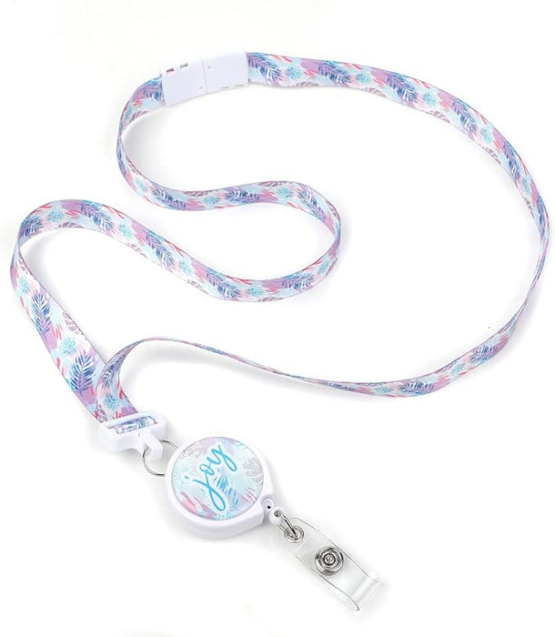 ID Avenue Pastel Joy Lanyard with Reel