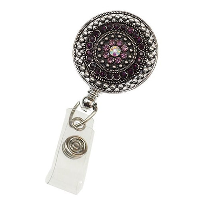 ID Avenue Purple Razzle Dazzle ID Clip
