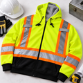 Work Force Class 3 Thermal-Lined High Visibility Sweatshirt