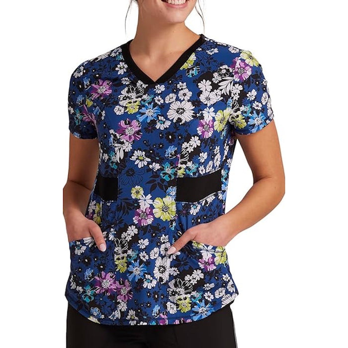 Infinity Women's V-Neck Print Top #CK771BMUPINF