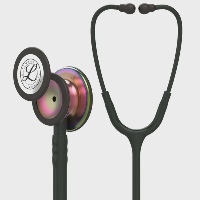 Littmann Classic III Monitoring Stethoscope - Black with Rainbow