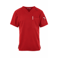 Grey's Anatomy Men's 2-Pocket V-Neck Shaped Chest Pocket Scrub Top