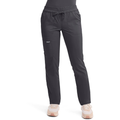 Cherokee Women's WW Revolution Mid Rise Tapered Leg Drawstring Scrub Pants