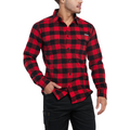 CAT Men's Buffalo Check Overshirt