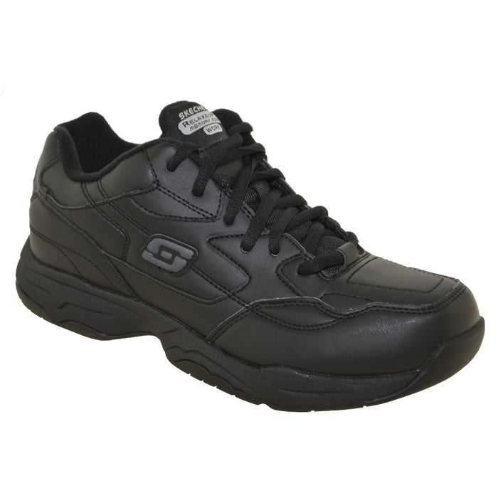 Skechers Men's Dighton Lace Up Slip Resistant Sneaker