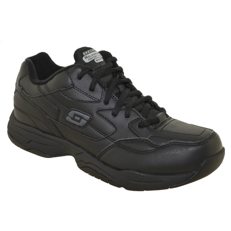Skechers Men's Dighton Lace Up Slip Resistant Sneakers