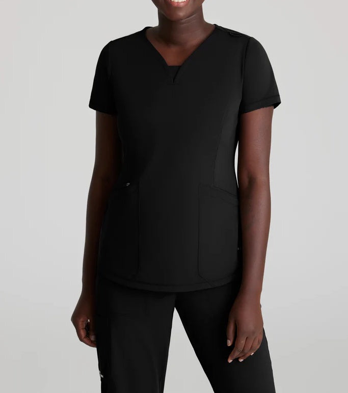 Skechers Slip-Ins WOMEN W3PKT GUSSET V-NECK TOP #SKT220SKS