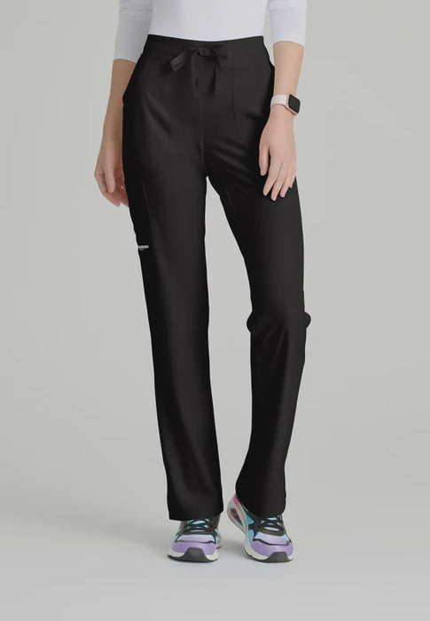 Skechers by Barco Women's Reliance 3-Pocket Cargo Drawstring Scrub Pant