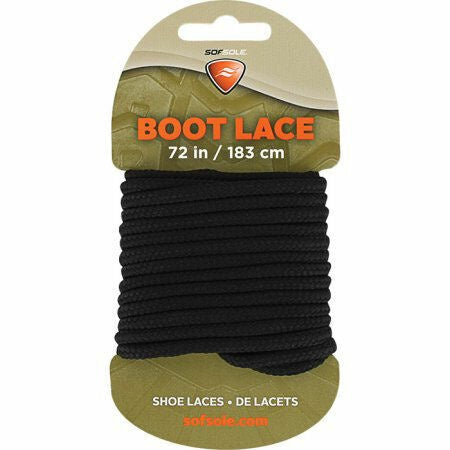 Sof Sole 72" Black Laces
