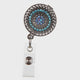 Teal Razzle Dazzle Id Clip 0270401IDA