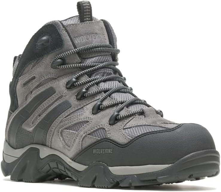 Wolverine Men's Wilderness Waterproof Hiker Composite Toe Work Boots