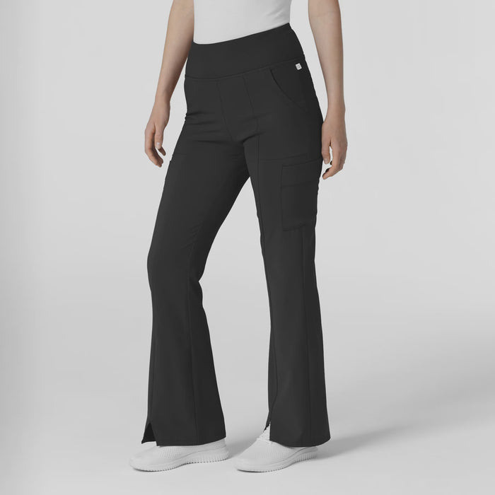 WonderWink Renew Women's Front Slit Flare Scrub Pant