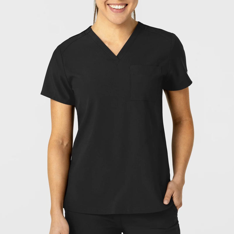 WonderWink W123 Women's Flex-N-Reach V-Neck Scrub Top