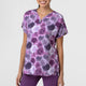 WonderWink Women's Dolman Print Scrub Top #6267GCBTWWK
