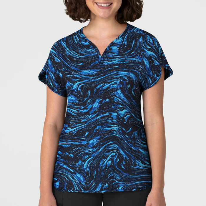 WonderWink Women's Dolman Print Scrub Top