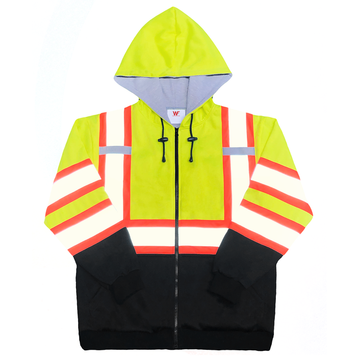 Work Force Class 3 Thermal-Lined High Visibility Sweatshirt