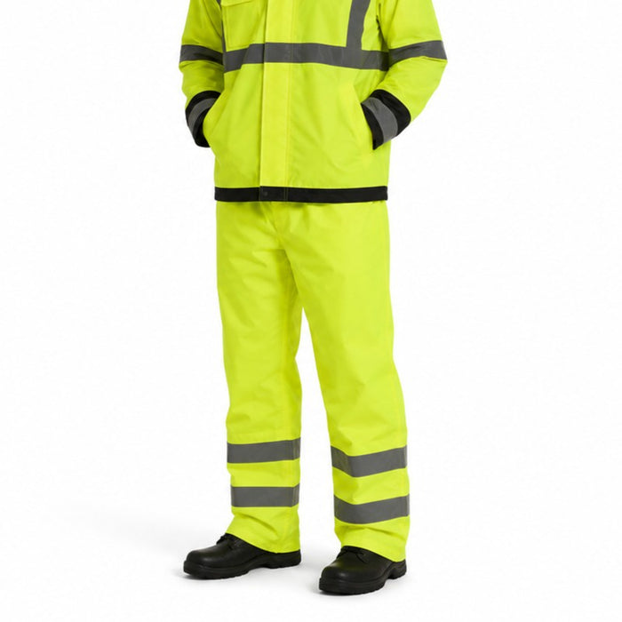 Work Force Hi-Vis Class E Waterproof Rain Pants