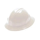 Work Force White Full Brim Hard Hat